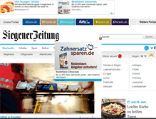 Tablet Screenshot of direkt.siegener-zeitung.de